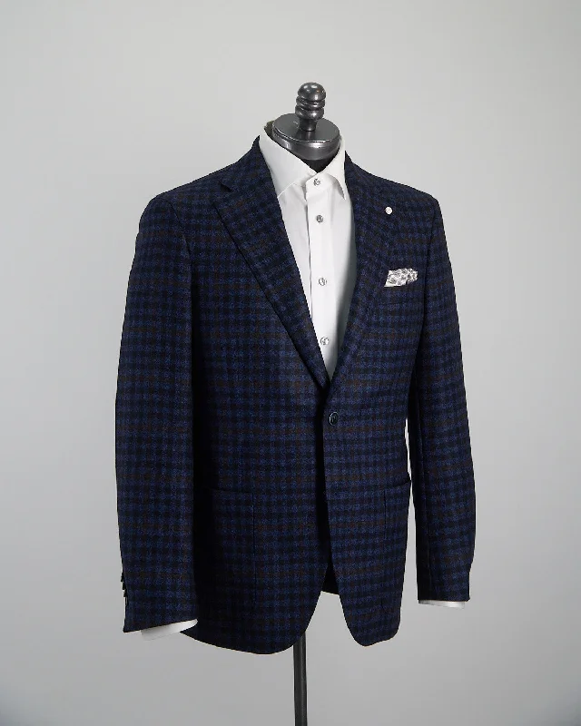 Wool Check Sport Jacket