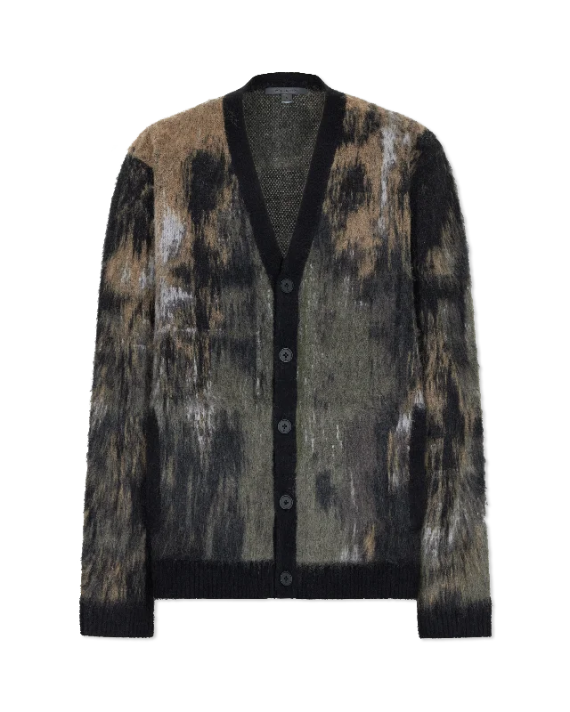 Dio Multi-Color Jacquard Cardigan