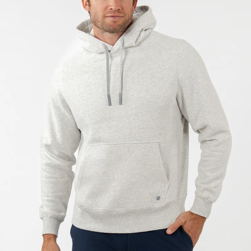 Huddle Hoodie | Heather - Ivory