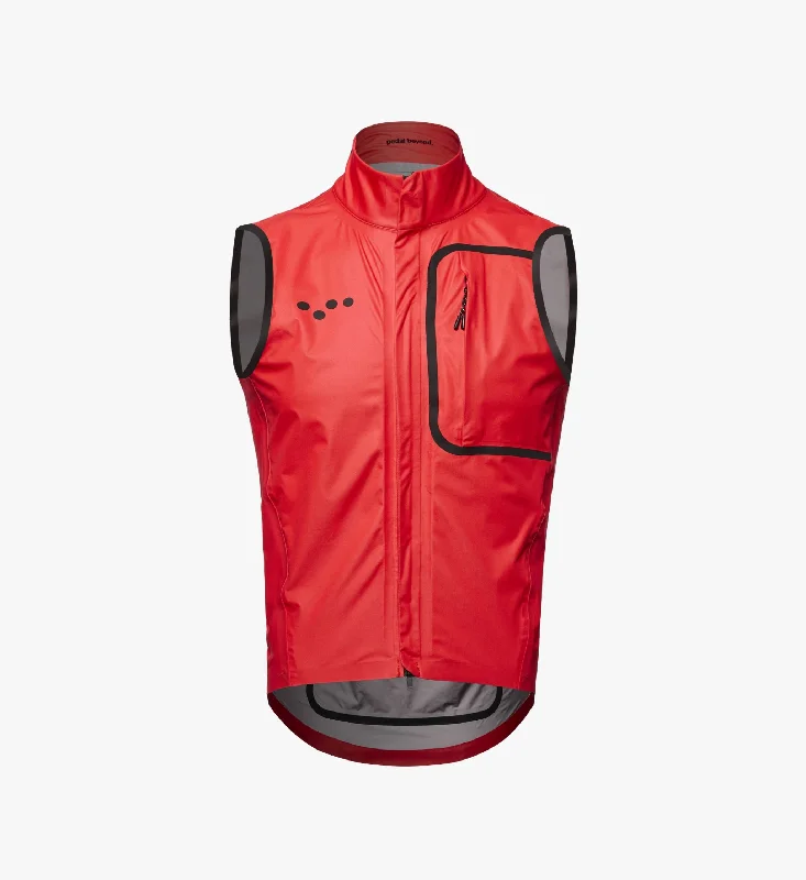 Pro / Men's Deflect Gilet - Poppy Red