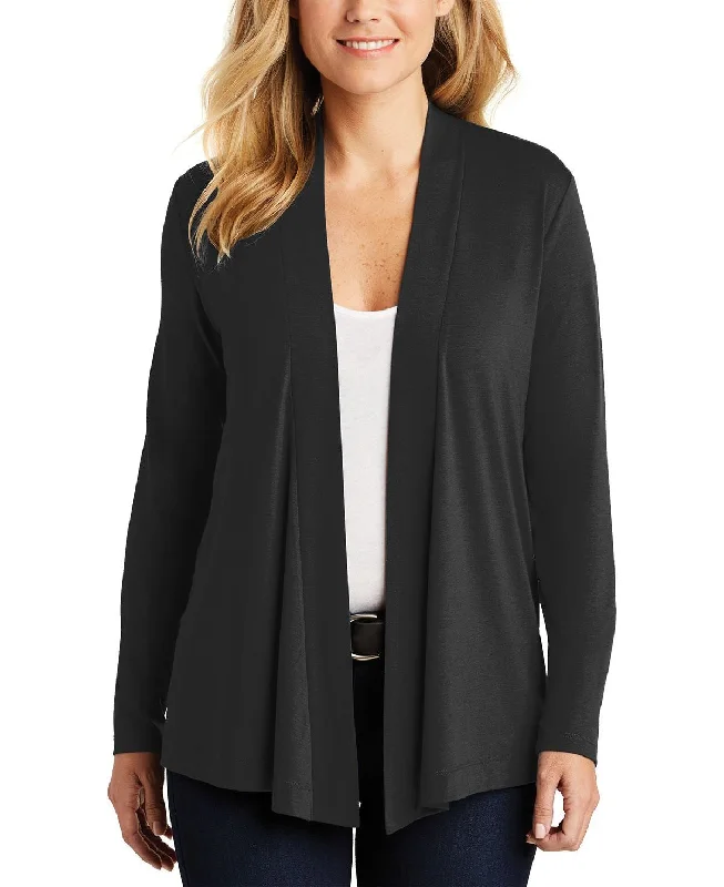 Women's Long Sleeve Open Front Knit Cardigan