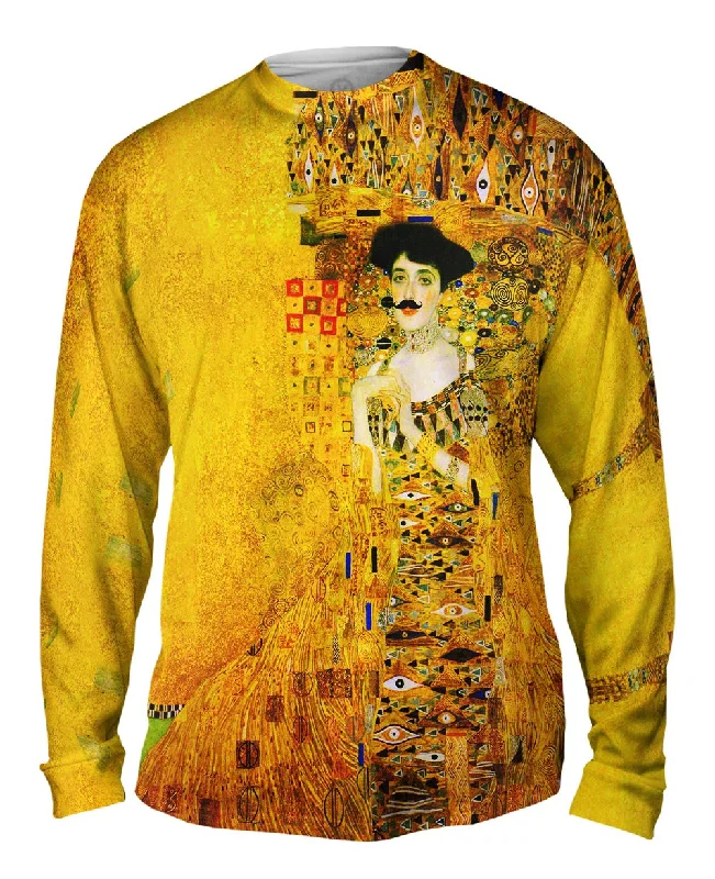 Moustache Hipster Klimt Portrait Adele