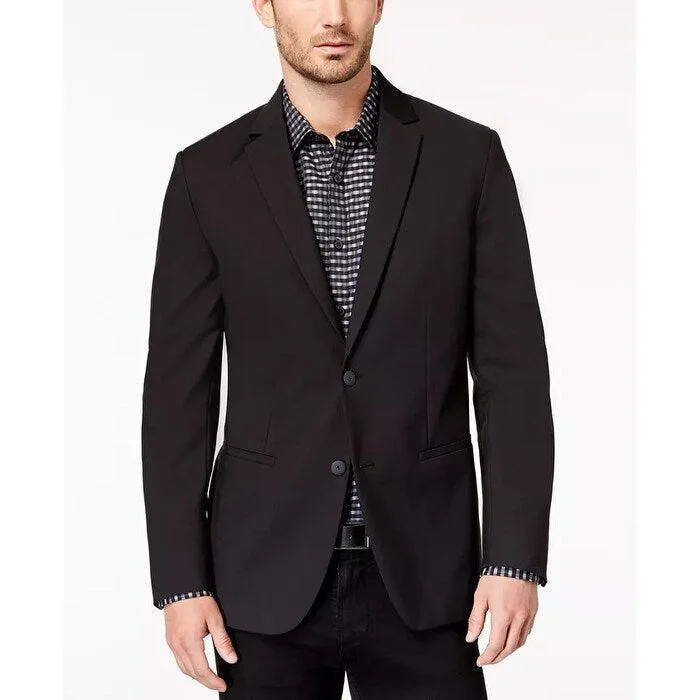 Alfani Men's Luxe Stretch Sport Coat Black Size Medium