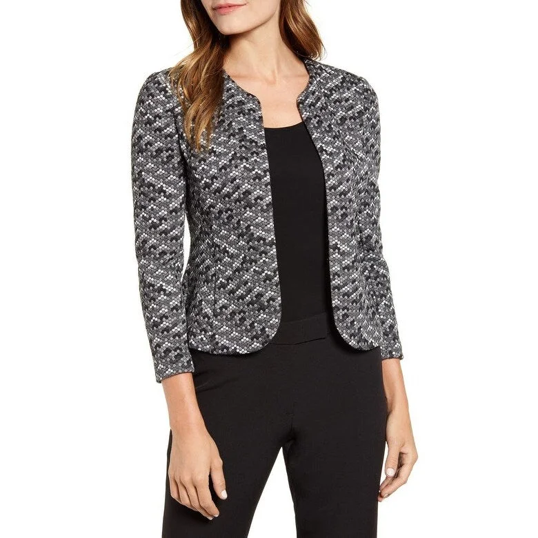 Anne Klein Women's Tulip Jacket Black Size Small