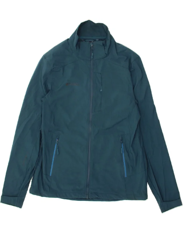 MOUNTAIN WAREHOUSE Mens Rain Jacket UK 38 Medium Blue