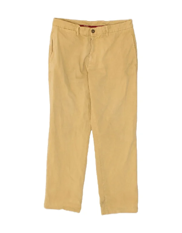 CARRERA Mens Straight Chino Trousers IT 52 XL W36 L30 Beige