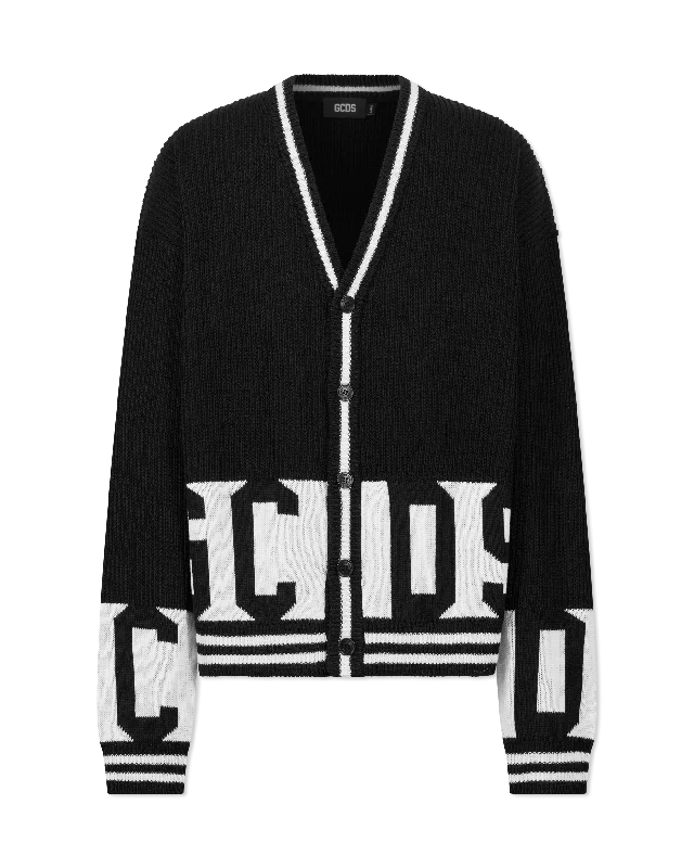 Low Brand Logo Cardigan