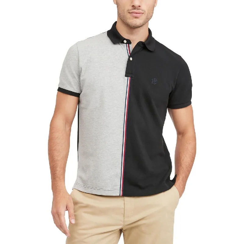 Tommy Hilfiger Mens Cotton Colorblocked Polo