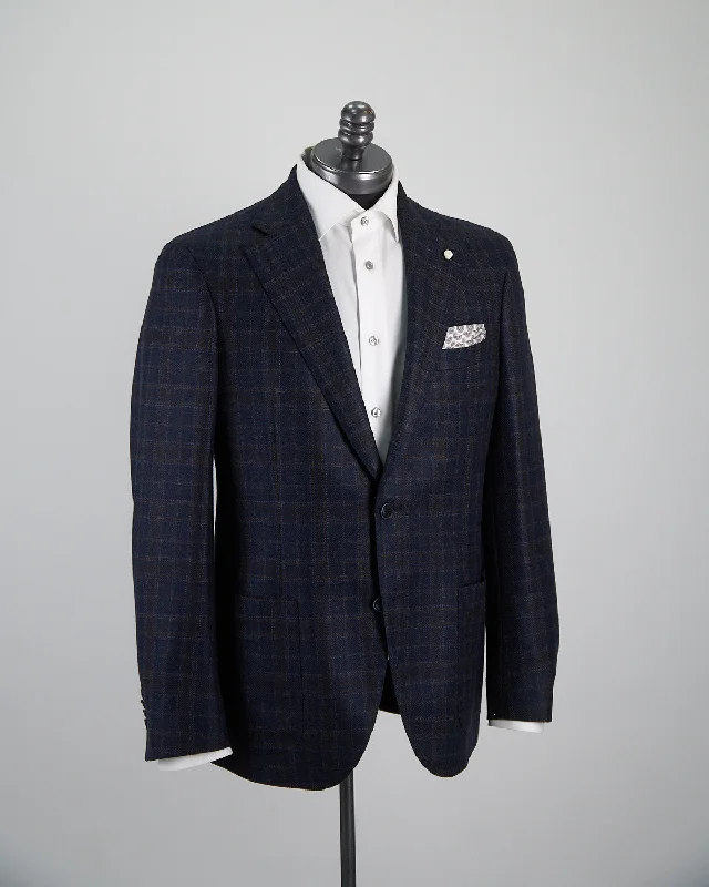 Wool Check Sport Jacket