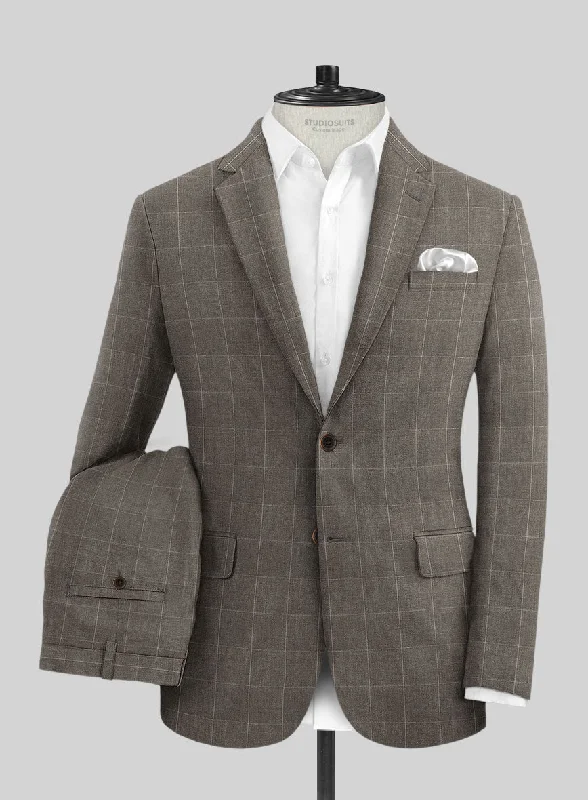 Solbiati Linen Wool Silk Oddo Suit