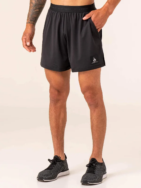 Terrain Mesh Gym Shorts - Black