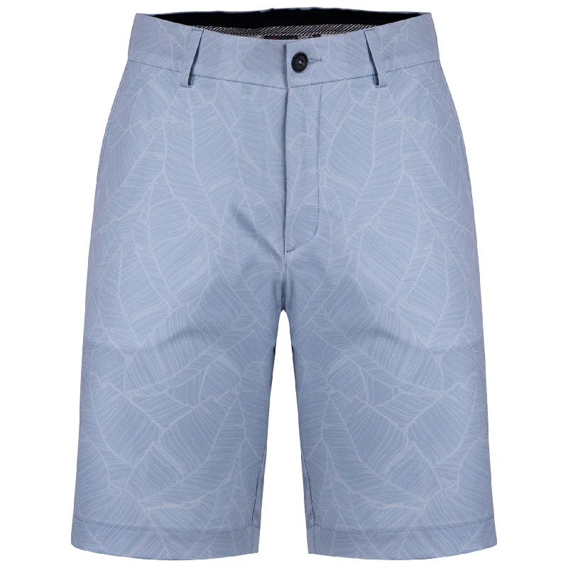 Iver Printed Shorts Blue Fog - AW24