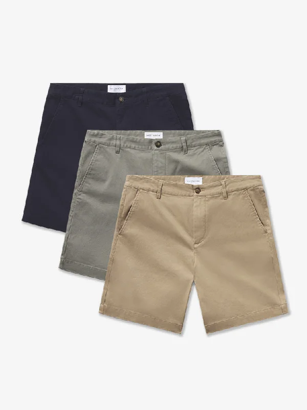 Stretch Chino Short 3-Pack