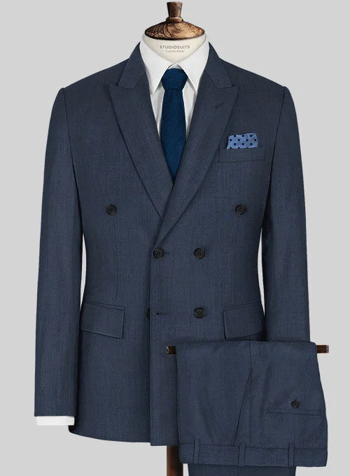 Napolean Highball Blue Wool Suit