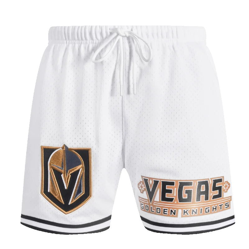 NHL VEGAS GOLDEN KNIGHTS CLASSIC MESH SHORT (WHITE)