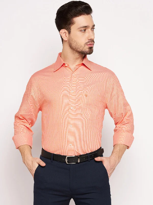 Mens Orange Shirt