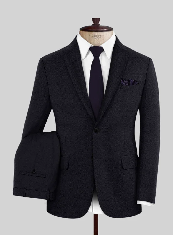 Scabal Avejio Blue Wool Suit