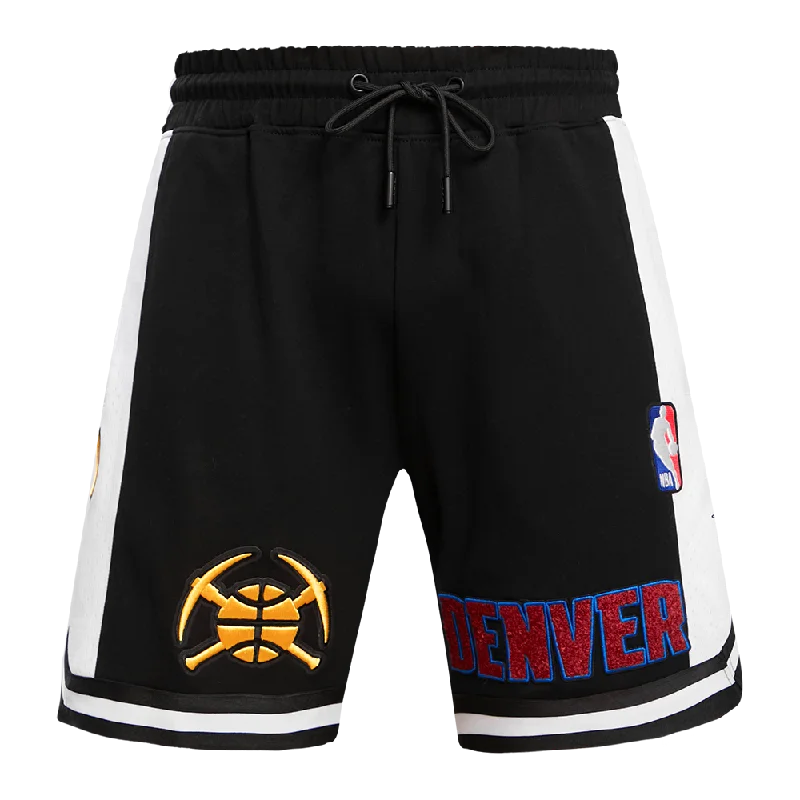 NBA DENVER NUGGETS MEN'S CHEST MILE HIGH 2.0 SHORT (BLACK)