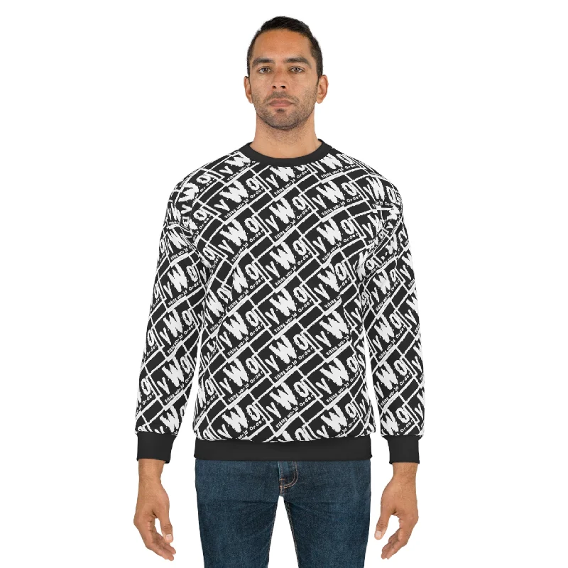 Unisex Crewneck - Black/White - VWO (Framed)