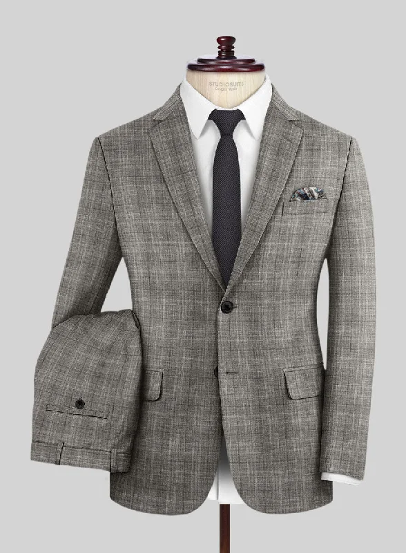 Loro Piana Santos Wool Silk Linen Suit