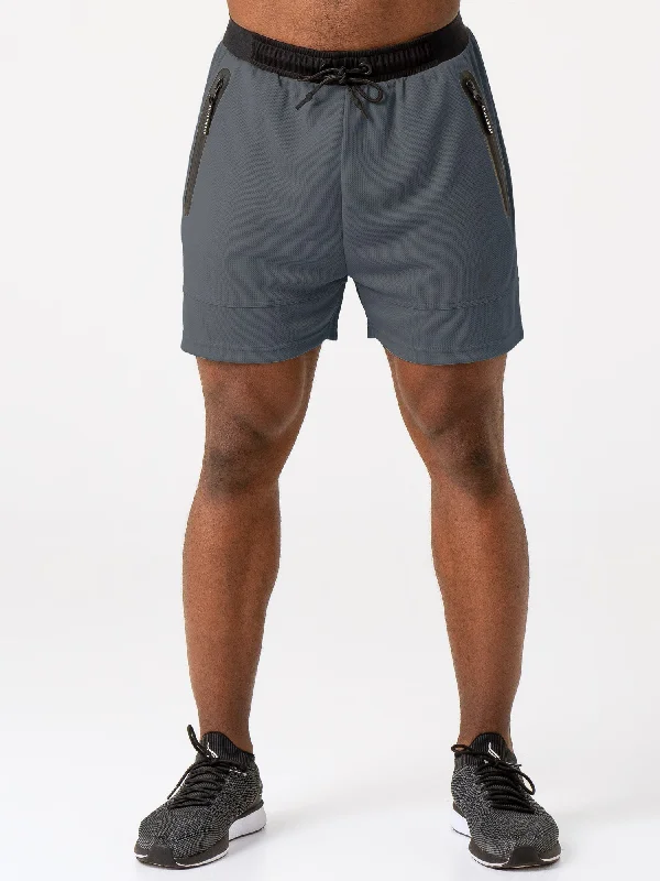 Advance Mesh Short - Steel Blue