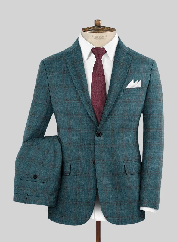 Loro Piana Carmelo Wool Silk Linen Suit