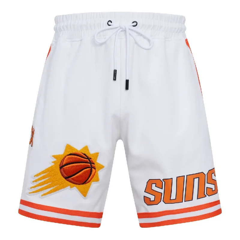 NBA PHOENIX SUNS CLASSIC CHENILLE MEN'S SHORT (WHITE)