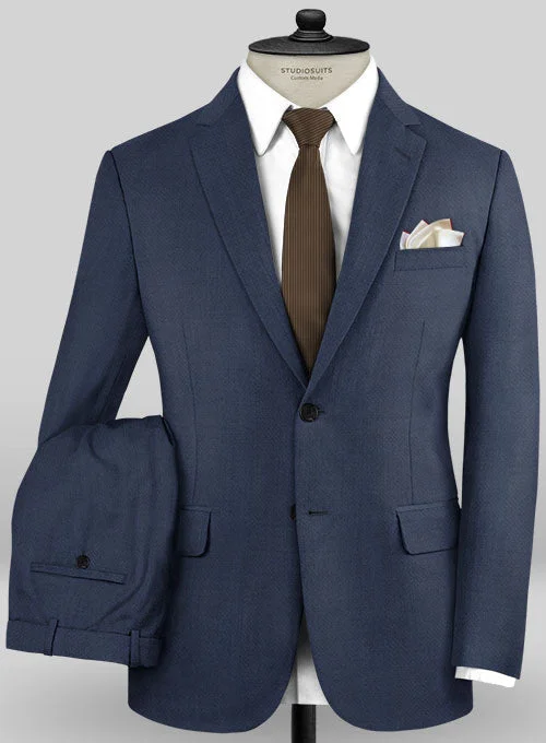 Caccioppoli Sun Dream Zoncci Blue Wool Silk Suit