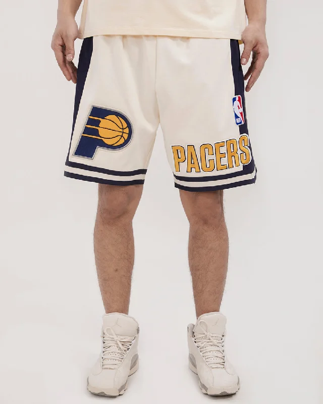 NBA INDIANA PACERS RETRO CLASSIC MEN'S 2.0 SHORT (EGGSHELL/MIDNIGHT NAVY)