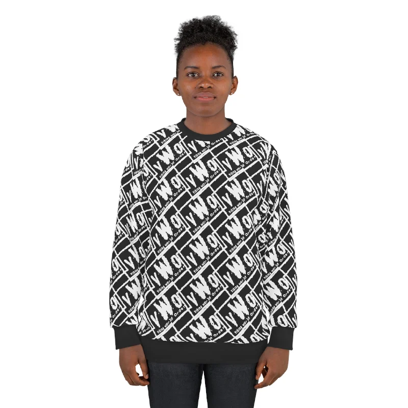 Unisex Crewneck - Black/White - VWO (Framed)