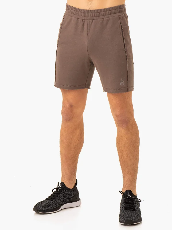 Pursuit Track Shorts - Taupe