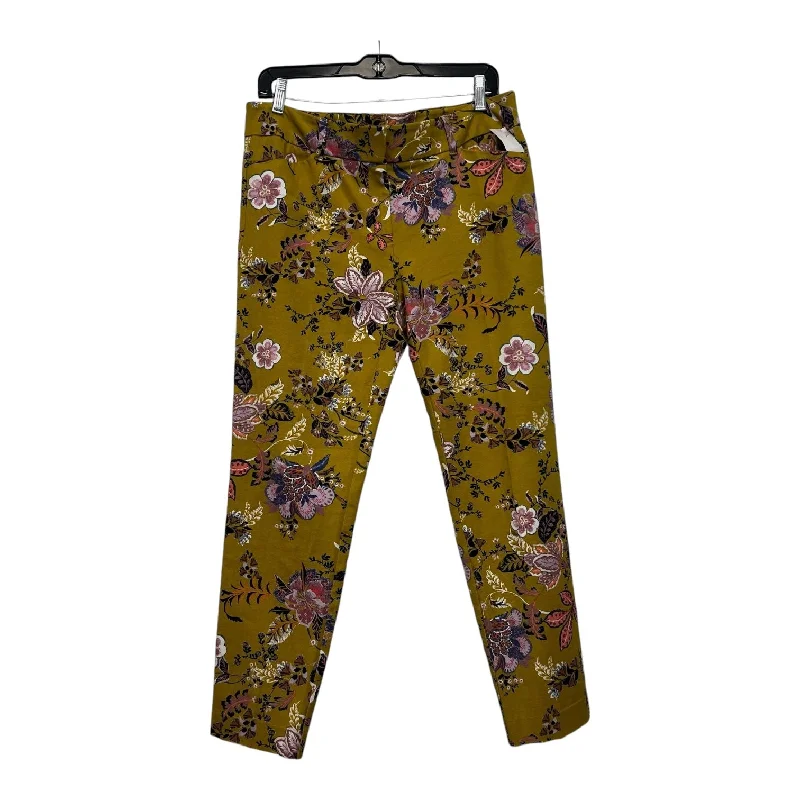 Pants Ankle By New York And Co In Floral, Size: M