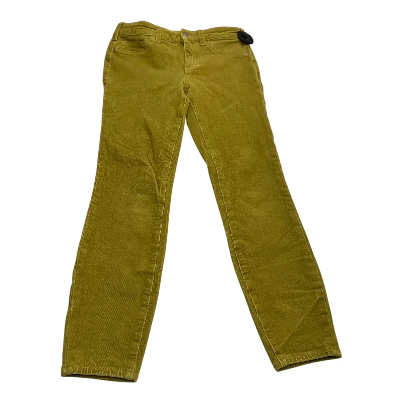 Pants Corduroy By Pilcro In Green, Size: 2