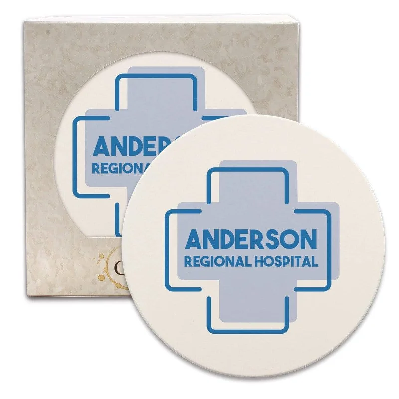 CoasterStone - Absorbent Single Stone Round Coaster