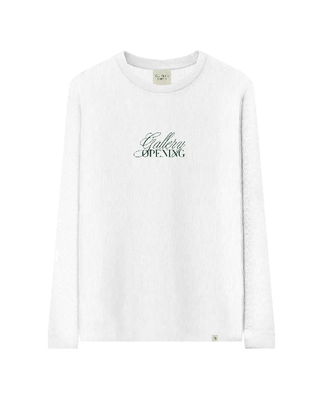 Gallery Opening Heavyweight Long Sleeve Tee