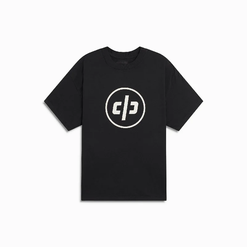 icon tee / washed black