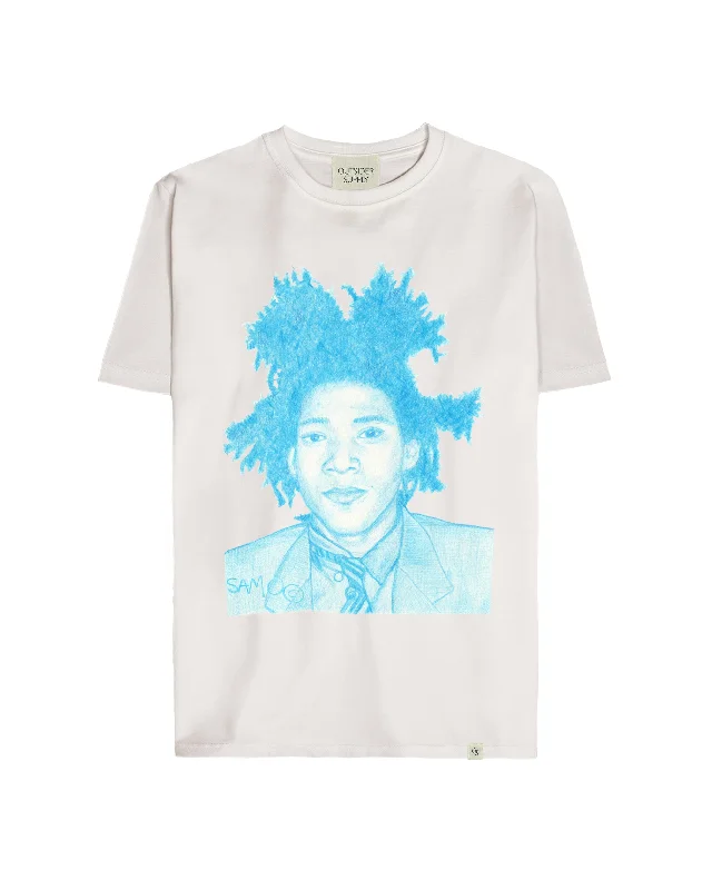 A Drawing of Jean-Michel Basquiat Heavyweight Tee