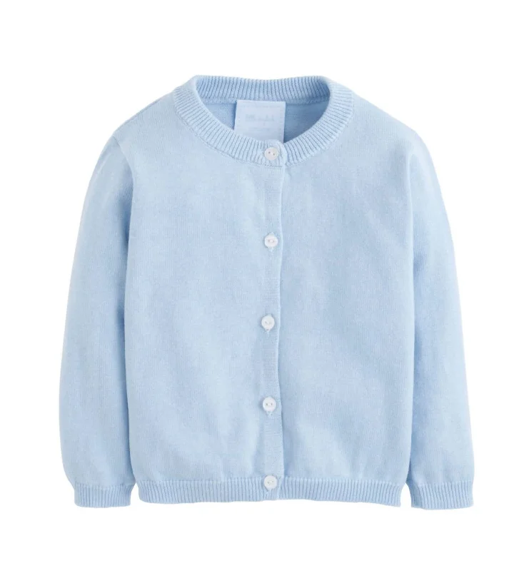 Kids' Essential Cardigan In Blue