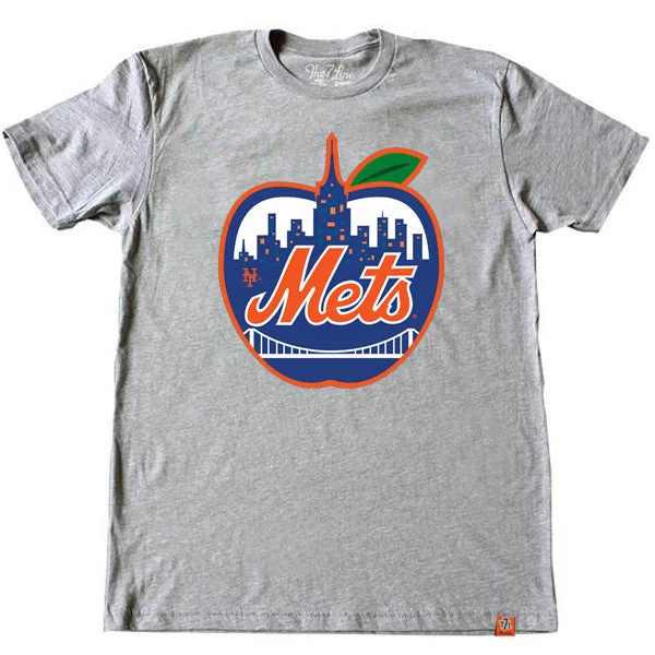 METS APPLE | T-shirt (Grey)