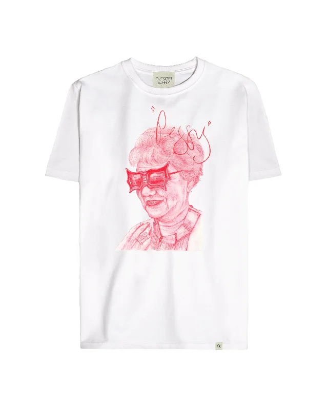 A Drawing of Peggy Guggenheim Heavyweight Tee