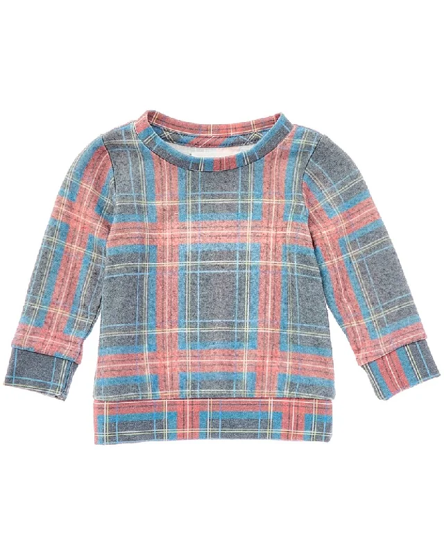 Sol Angeles Holiday Plaid Pullover