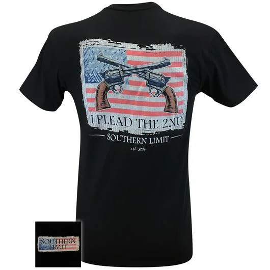 Southern Limits Plead The 2nd Flag Guns Unisex T-Shirt