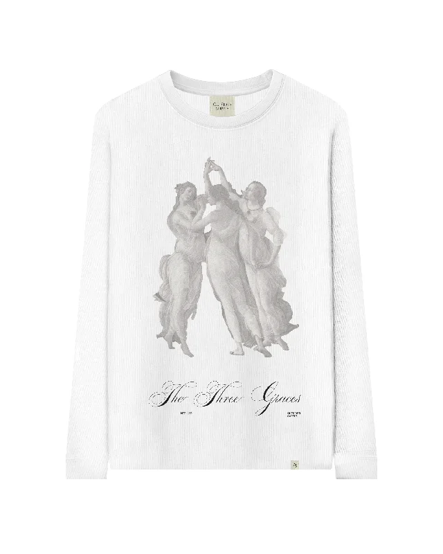 The Three Graces Heavyweight Long Sleeve Tee