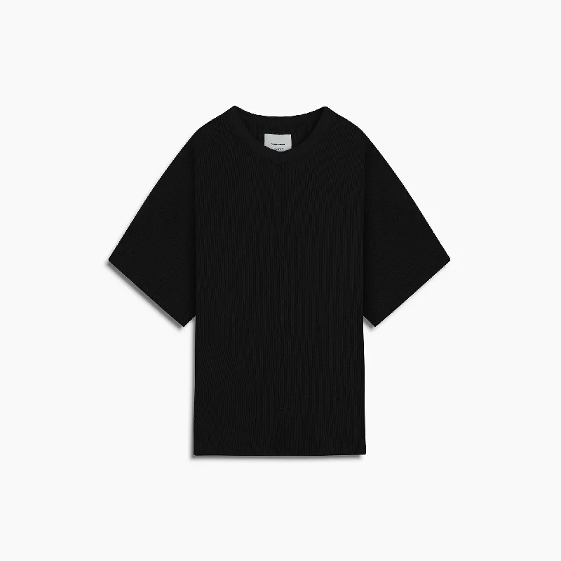 thermal standard tee / washed black