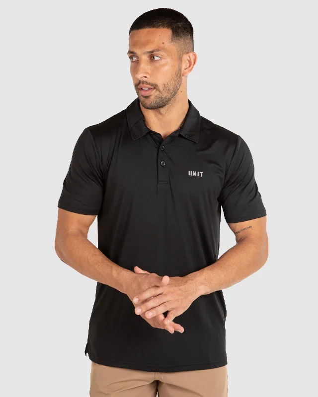 UNIT Mens Pro Flex Polo