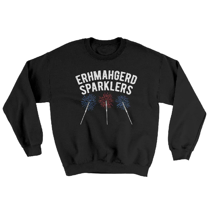 Erhmahgerd Sparklers Ugly Sweater