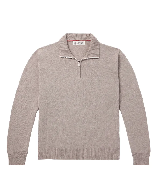 Panama Cashmere Quarter Zip