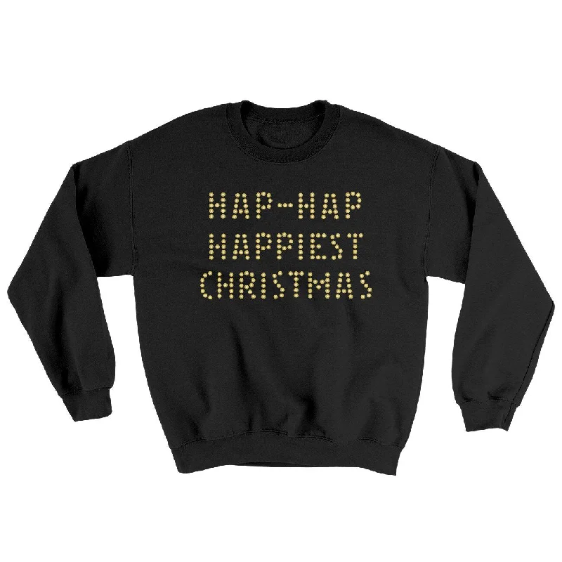 Hap-Hap Happiest Christmas Ugly Sweater