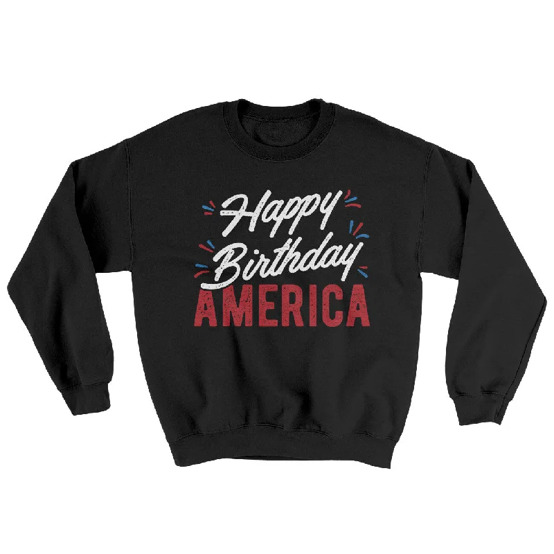 Happy Birthday America Ugly Sweater