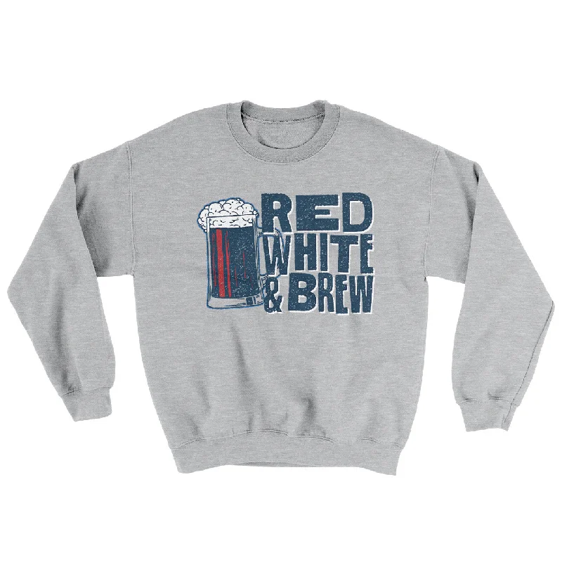 Red White And Brew Ugly Sweater